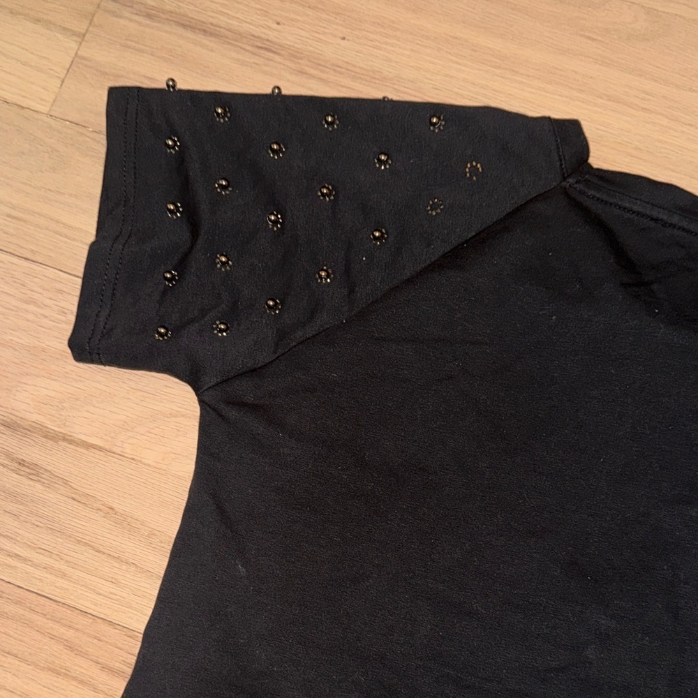 Black Studded T-Shirt and Pants Set - Picture 14 of 15